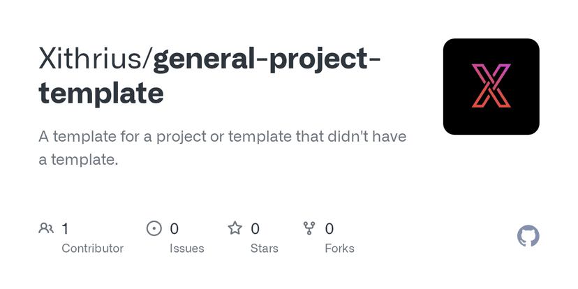 general-project-template